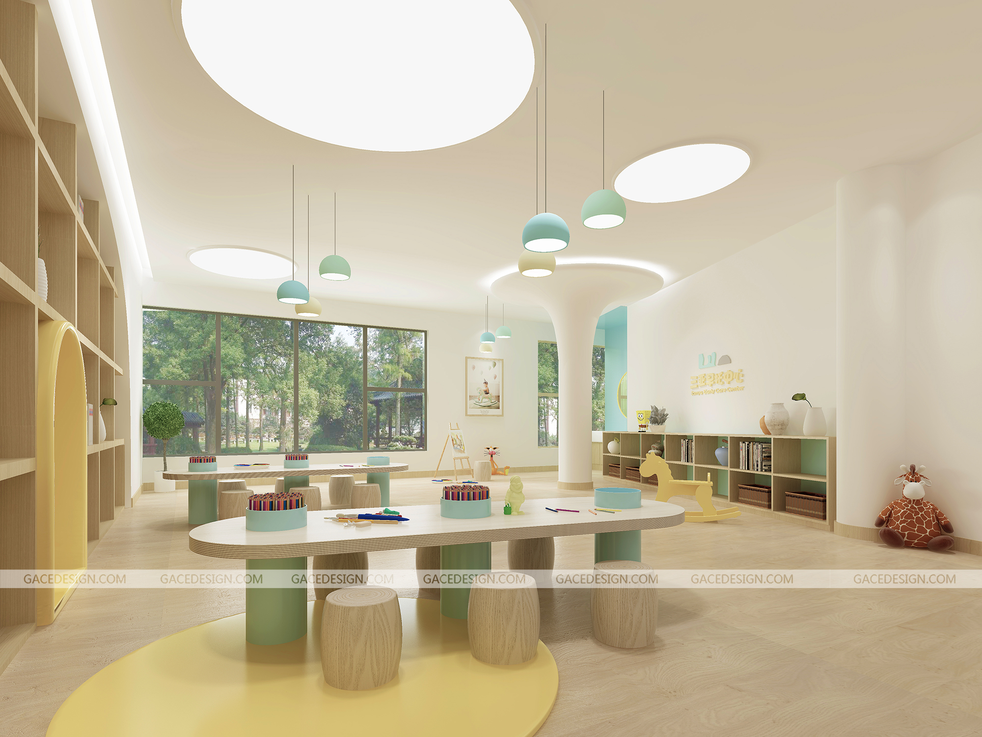 幼兒園室內(nèi)設(shè)計(jì)有哪些技巧？