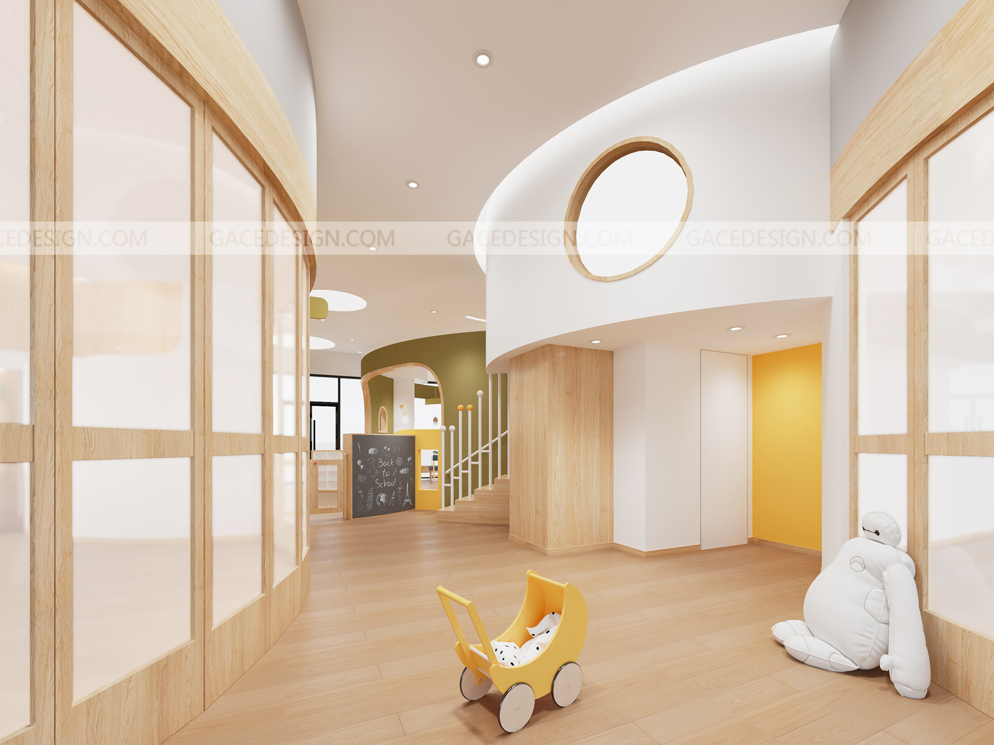 幼兒園走廊設(shè)計(jì)有哪些要點(diǎn)？